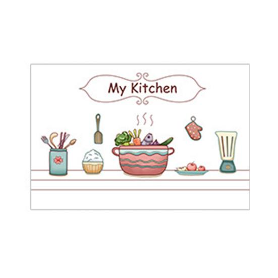 Kitchen Wallpaper Self Adhesive Oil Proof Wall Sticker Waterproof Backsplash Wall Protector Film for Cupboard Kitchen