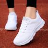 Casual little white shoes women's shoes 2025 spring new breathable mesh running shoes lightweight soft sole comfortable sports shoes