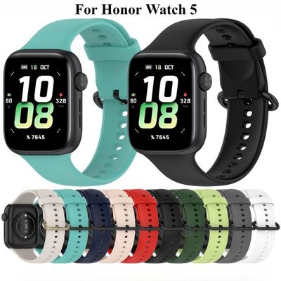 Armband Geeignet für Honor Uhr 5 Silikon Strap für Honor Uhr 5 Sport Ersatz Armband Uhr Zubehör
