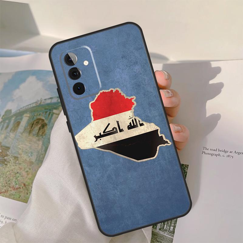 Iraq Flag Case For Samsung Galaxy A52 A32 A12 A22 A16 A26 A36 A56 A06 A55 A35 A15 A54 A34 A14 A13 A53