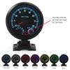 Tachometer Univerzálny 3,75 palcový tachometer so 7 farbami LED 0-8000RPM čierne puzdro a ráfik Tachometer Autometr