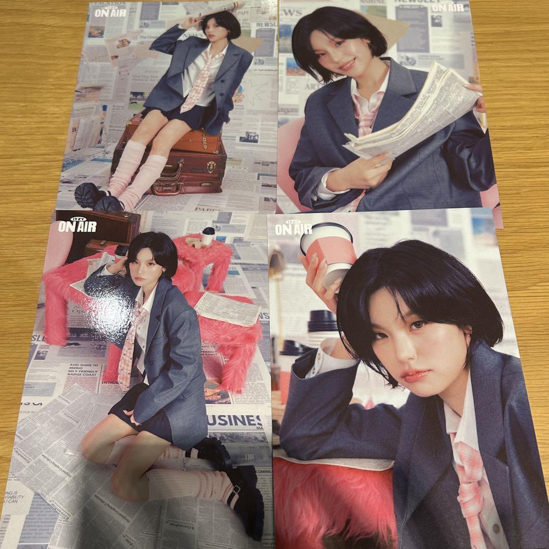 

[Б/У] ITZY В ЭФИРЕ Фан-встреча Фан-встреча Лентикулярная торговая карточка Йеджи