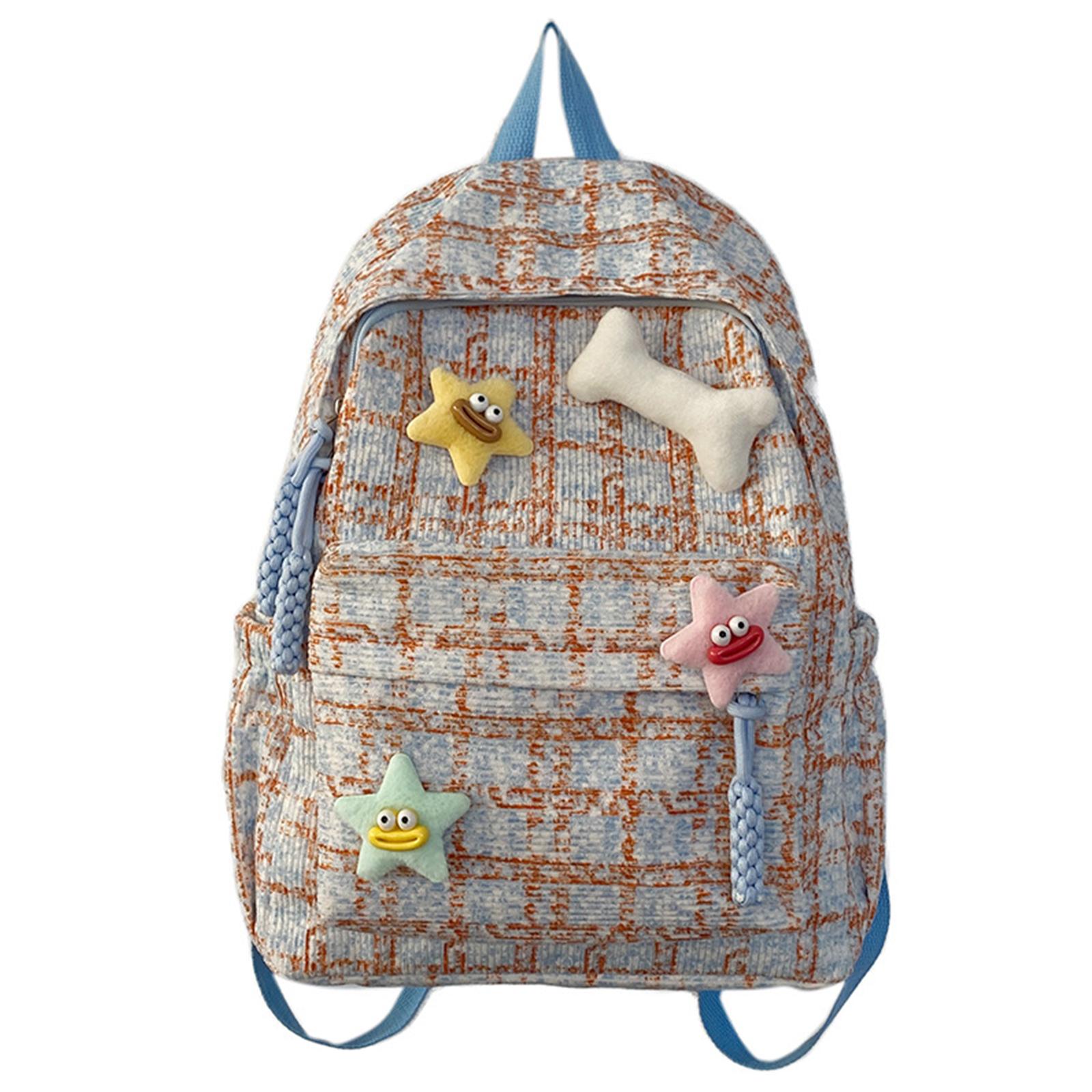 

Рюкзак Модные сумки для книг для девочек, студенческий рюкзак с двойным ремнем, сумка на плечо, школьная сумка для книг, дорожная сумка синий