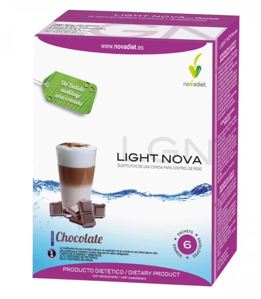 Novadiet Light Nova Шоколад 6 Пакетиков