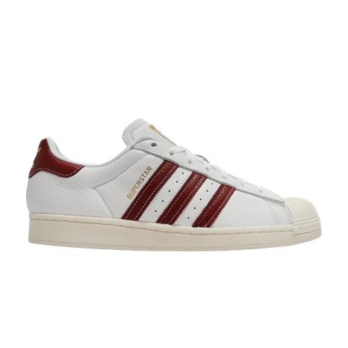 Adidas Superstar Weiß Collegiate Burgunder GZ1603