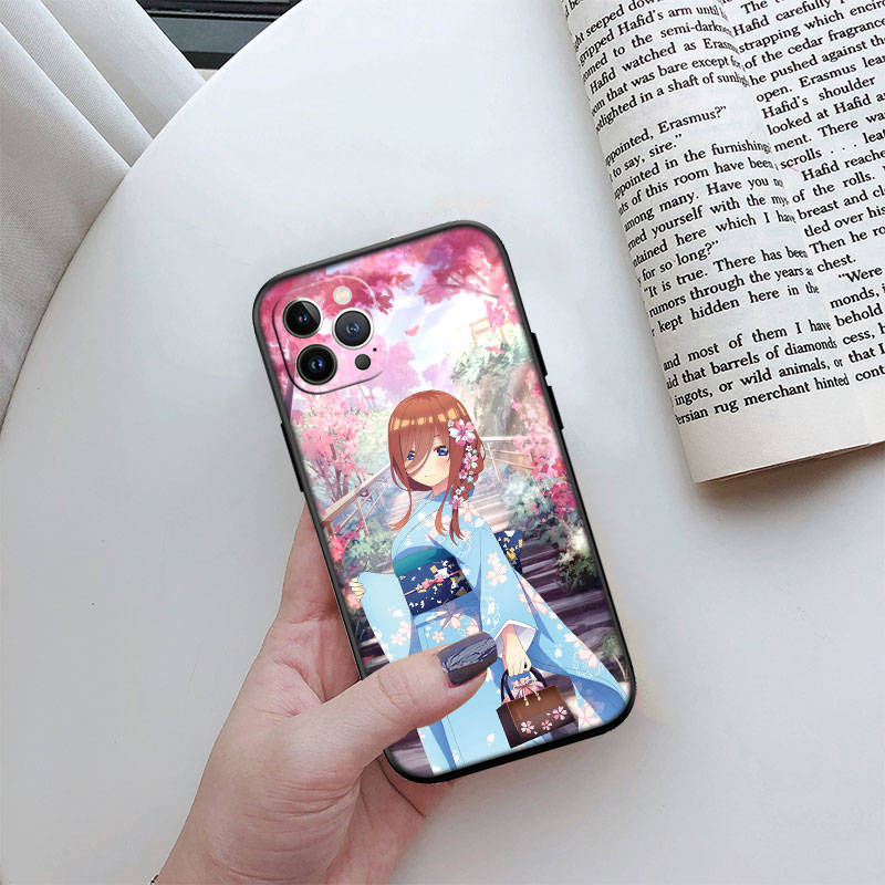 IR19 Miku Nino Itsuki Nakano Shell for Samsung Note 20 10 S25 Plus Ultra Lite A51 A52 A53 A71 A72 A73 M20 M30 M21 M31 M51 A11 A70 A56 A26