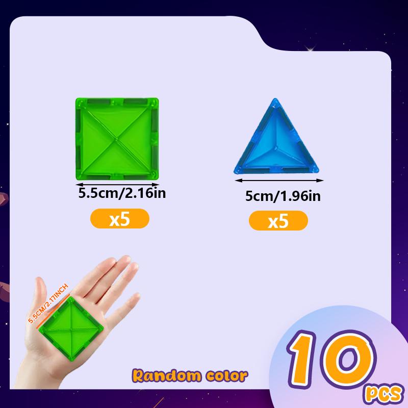 Space Kids Magnetic Building Blocks Toy - Planetary Elements Astronauts Universe Creative Construction Easter Thanksgiving