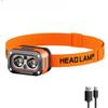 Induction Headlight USB Charging Digital Display Outdoor Running Cycling Fishing Lightweight LED Headlight