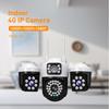 V380 Pro Triple-Eye Wireless Camera: Three-Screen, Three-Lens Intercom Surveillance System