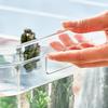 DIY Fish Tank Sturdy Easy To Clean Desktop Clear Aquarium Decoration for Household Living Room