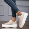 TUINANLE Women's Sports Shoes, Spring/Autumn Height-Boosting Casual Sneakers for Students