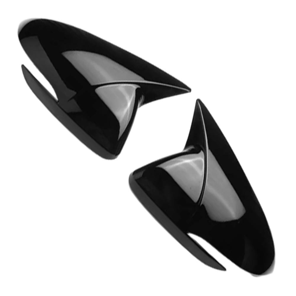 

2PCS Carbon Fiber Look Car Rearview Cover Side Door Mirror Shell Decor Trim for Hyundai Elantra Avante AD 2016 2017 2018-2020