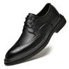 Fashion Casual Business Men's Leather Shoes Vintage Classic Gentleman Style Groom's Wedding Leisure Party Daily outdoor shoes Brogue
