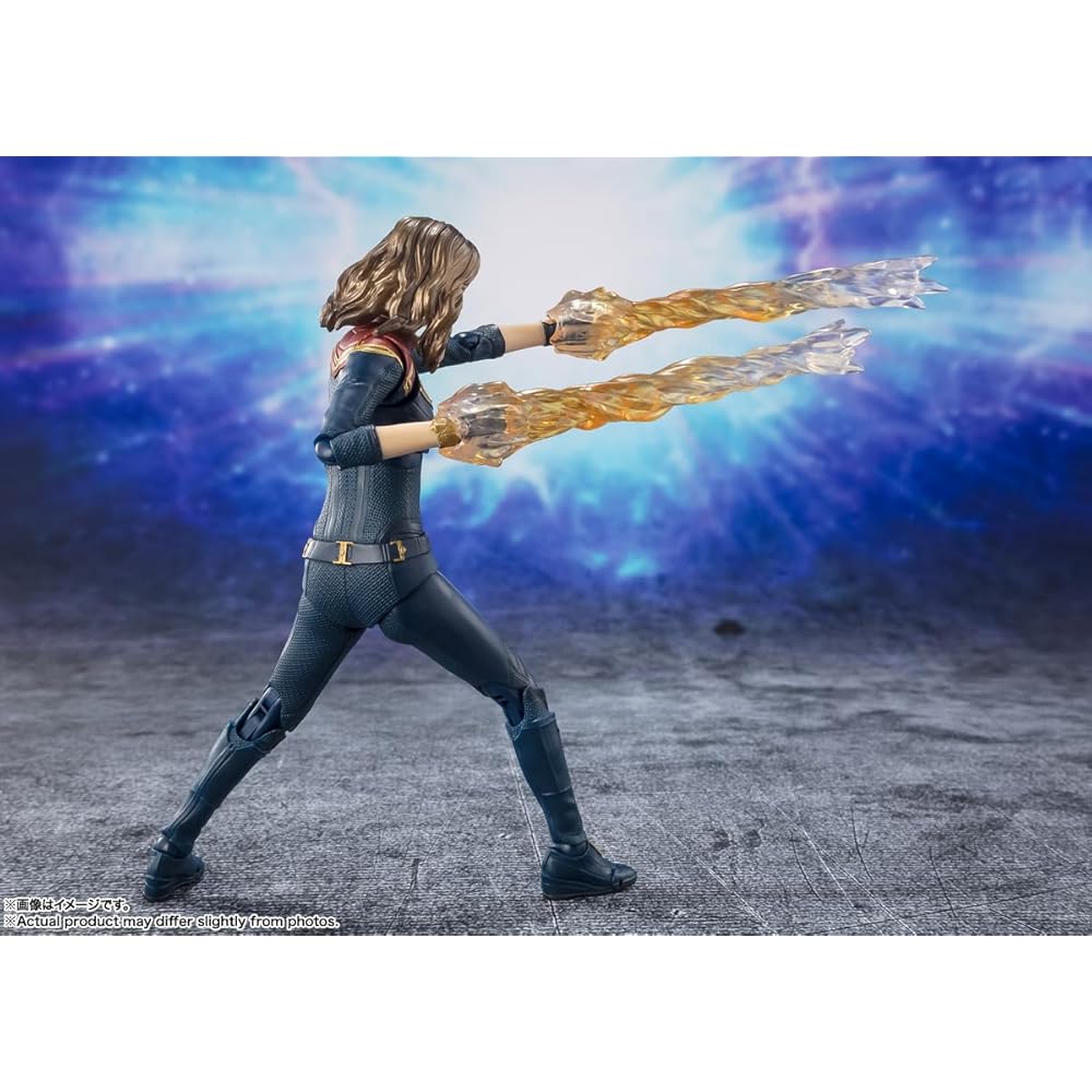 TAMASHII NATIONS S.H. Figuarts Captain Marvel Marvels 150mm ABS PVC Action Figure