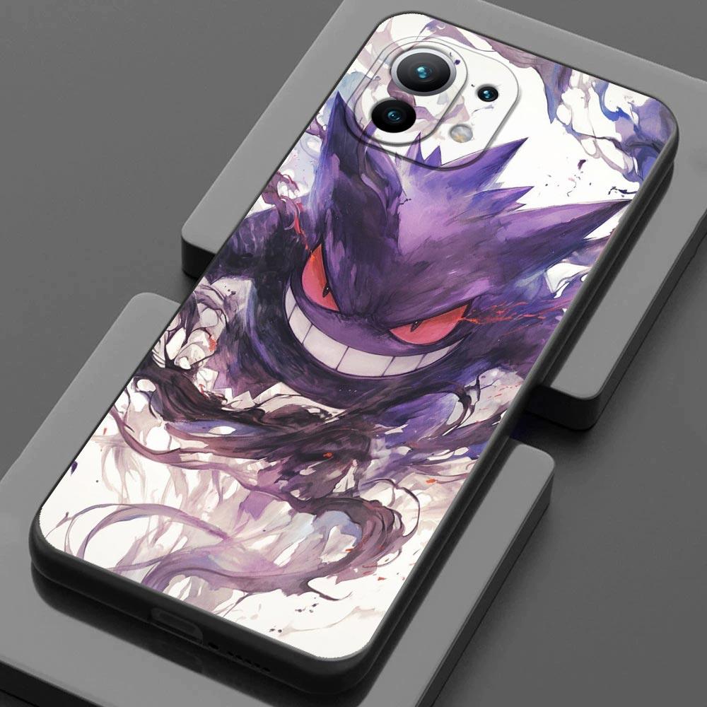 P-Pokemons Umbreons Gengars Draw For Xiaomi 15T 11T 12T 13T 14T Pro 15 Phone Case Mi POCO X7 M7 F7 Pro F5 F6 M6 X3 X6 Back Cover