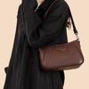 Soft Leather Simple Messenger Bag Women's Shoulder Bag