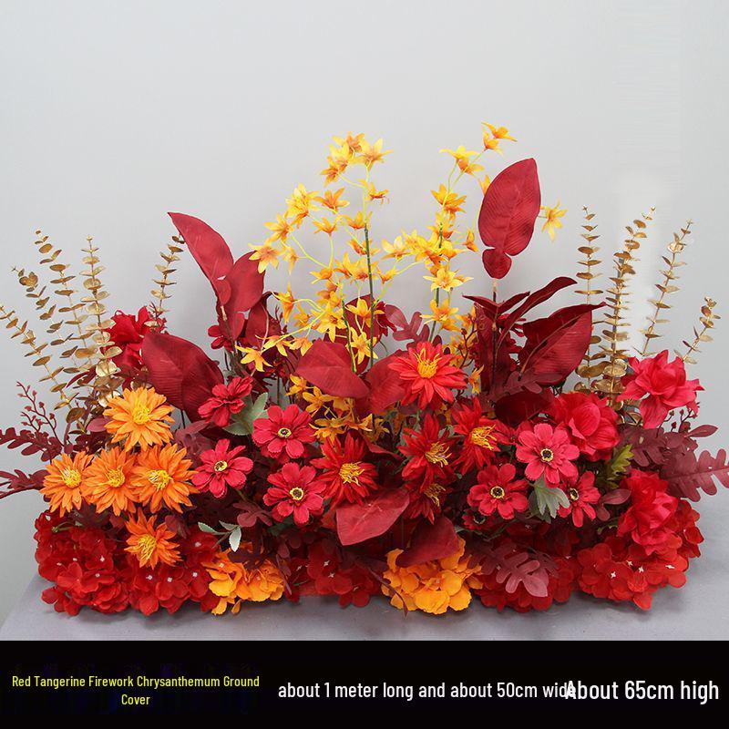 Large Silk Eucalyptus Floral Aisle Decoration for Weddings