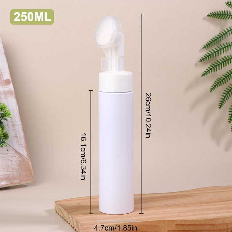 100/120/150/200/250Ml Empty Facial Cleanser Mousse Foam Gel Head Wash Brush Foam Bottle Pressure Type Cleansing Milk Foaming