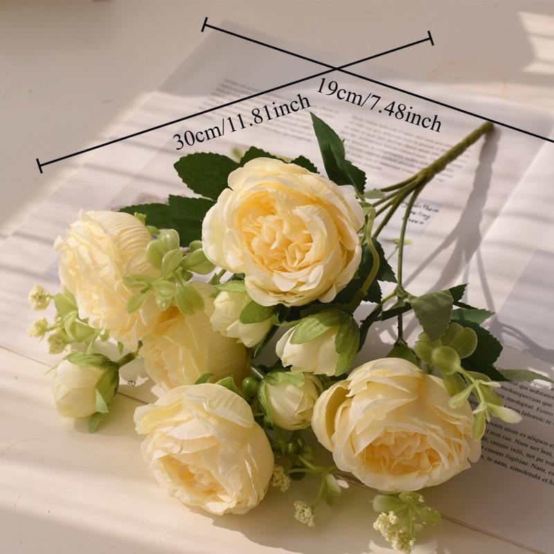 

Simulated Flower Bouquet Small Handle Bouquet Wedding Scene Arrangement Simulated Flowers High-end Simulation шампанського