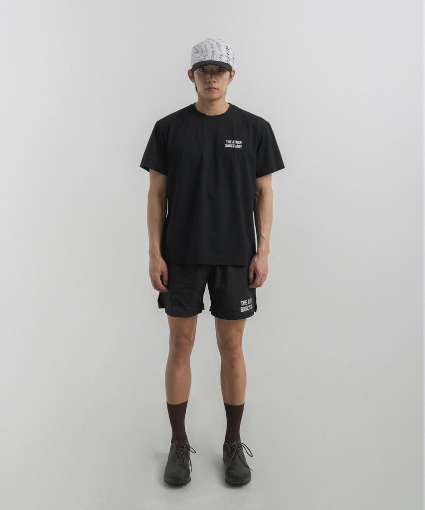 Diadeosaengchyueoli Entry Rib Nylon 5-Inch Shorts (Black)