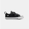 Converse Kids Lightweight Canvas All Star Eyes Infant Children Shoes Black