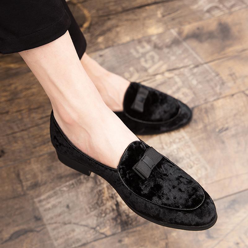 New Spring Autumn Men Loafers Fashion Casual Leather Mens Slip On Shoes Man Loafer Vintage Comfortable Soft Party Club Shoe Male