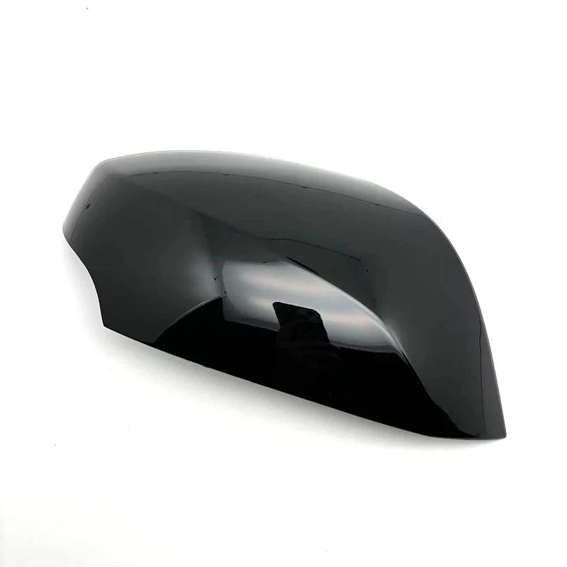 For Renault Megane MK3 2008-2015 Car Replacement Rearview Side Mirror Cover Wing Cap Exterior Door Rear View Case Trim Black