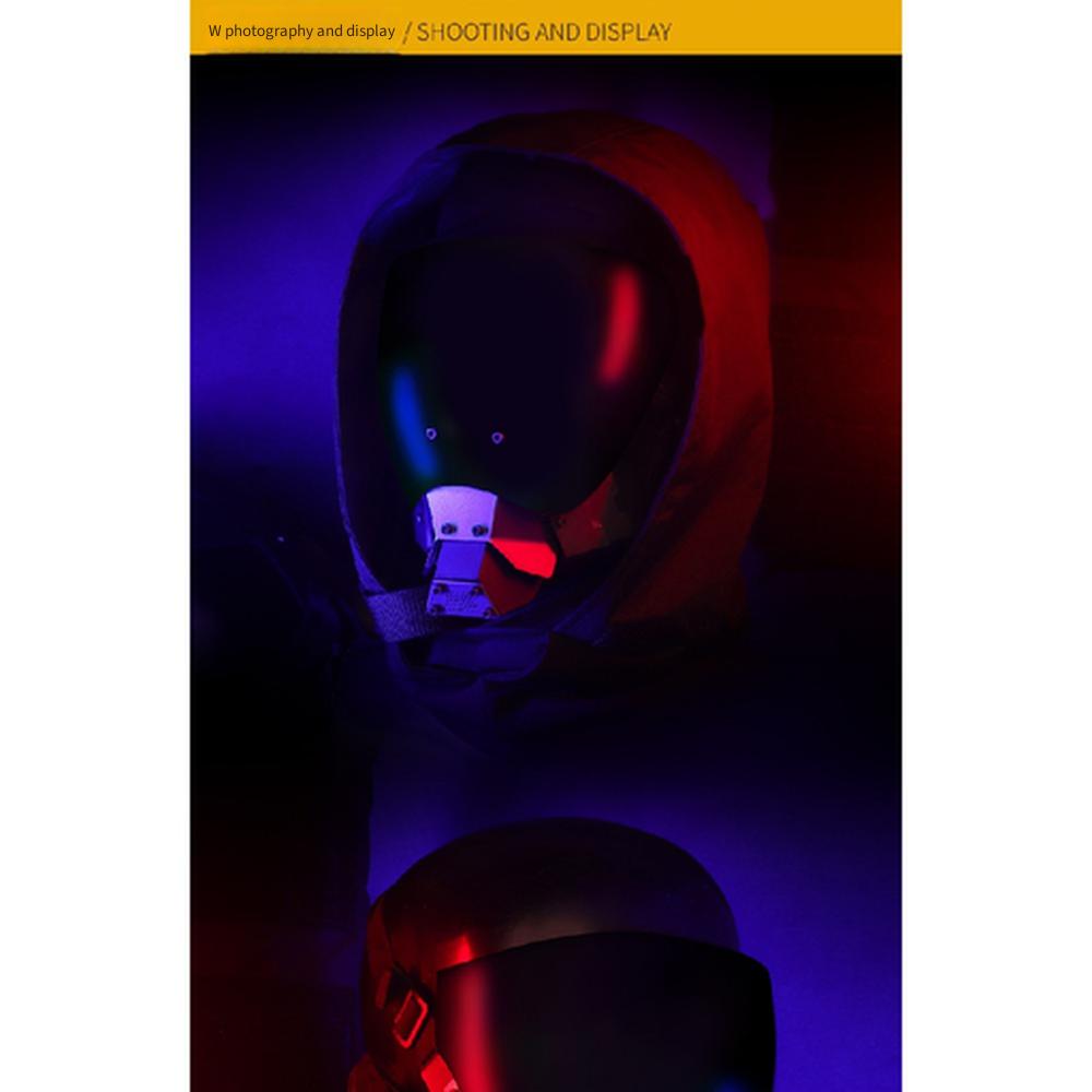 Sci‑Fi Techwear Mechanical Half‑Helmet Mask, Futuristic Cosplay Role‑Play Face Cover For Outdoor Dress‑up Prop