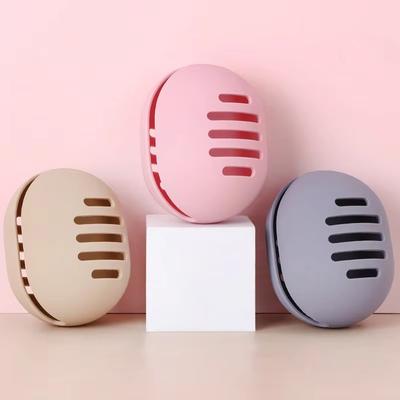 Makeup Sponge Holder Eco-Friendly Silicone Multi-hole Beauty Egg Organizer Storage Case Travel Protable Cosmetic Puff Holder Box