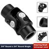 3/4" Round X 3/4" Round Single Steering Shaft Universal Joint W/ Needle Bearing