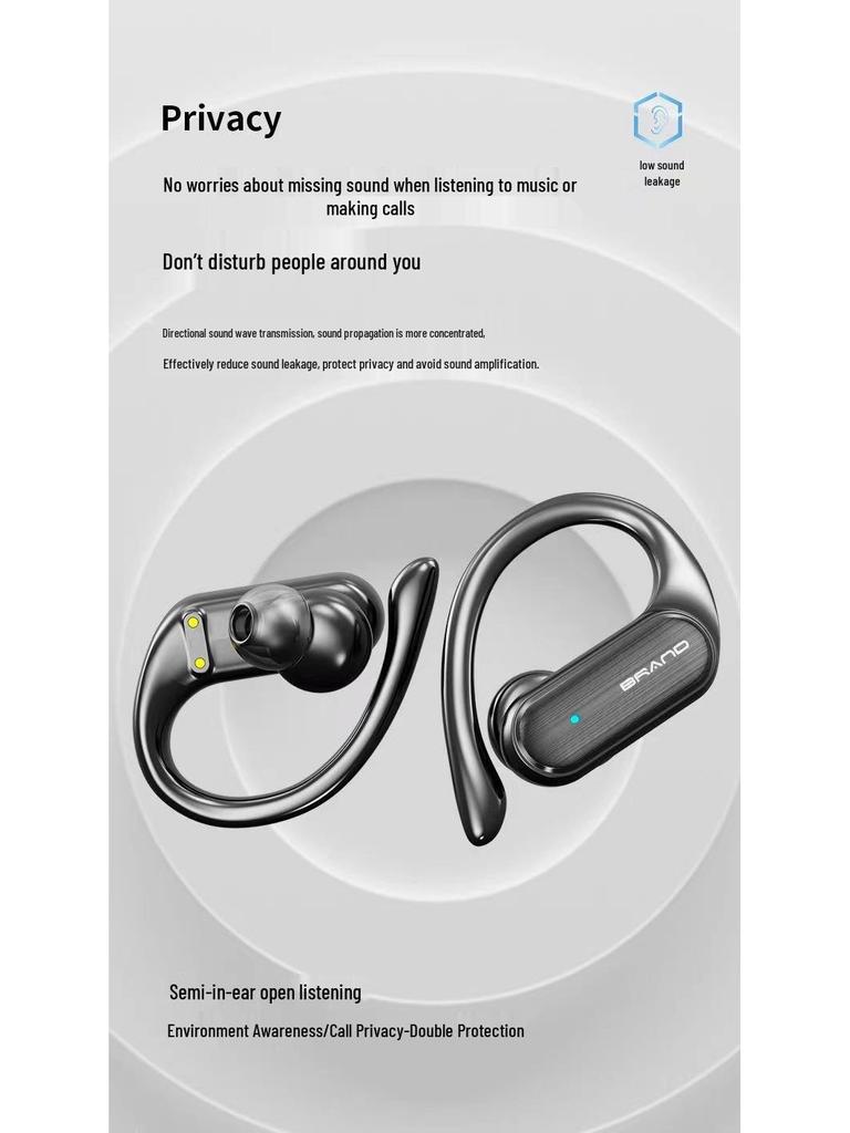 A520 Wireless Bluetooth Over-Ear Noise Cancelling Headphones with Digital Display - Long Standby & High-Quality Stereo Sound