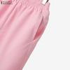 ZANZEA Women Cardigan Blazer and Pants Casual Two Piece Suit Sets