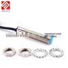 M12 Two-Wire Adjustable Hall Effect Proximity Sensor with Normally Open Switch