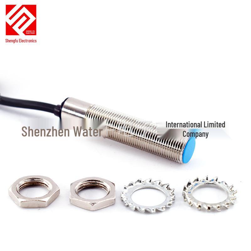 M12 Two-Wire Adjustable Hall Effect Proximity Sensor with Normally Open Switch