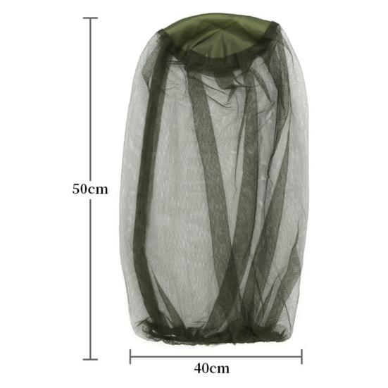 Fishing Head Net Breathable Fine Mesh Flying Animal Protection Men Women Outdoor Activity Hiking