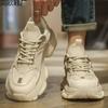 Men's Shoes Summer New Casual Versatile Height Increase Trend Men's Running Non-slip Sports Xiaobai