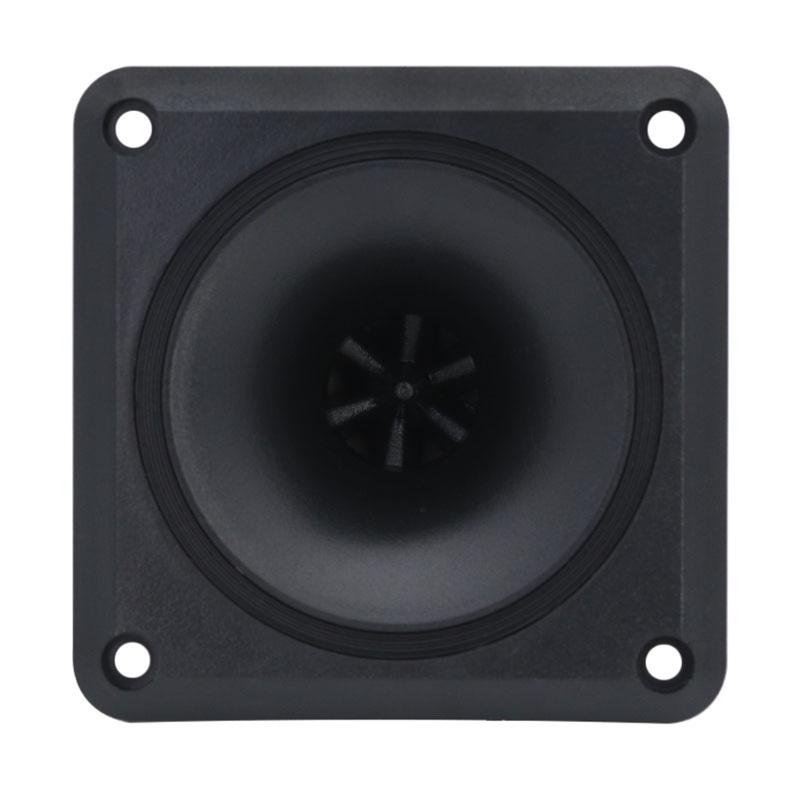 1pair 3.5Inch Square Car Horn Tweeters Speaker with Magnetic Cores Durability ABS Material for Enhances Sound Quality