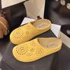 Hollow bag head half slippers women's summer 2025 Boken new outer wear thick-soled casual cool slippers versatile soft bottom