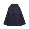 European and American Style, New Women's Clothing, Wool Blend with Scarf Short Coat Coat 2065/201