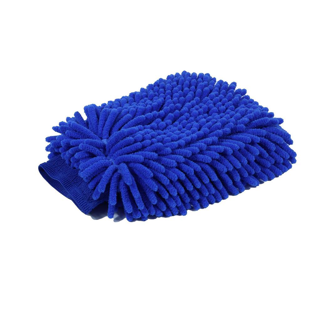 Microfiber Car Wash Gloves– Chenille Plush Rags Thickened double-sided Cleaning Tools Uses for Auto Motorcycle & Glass Detailing