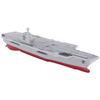 Remote Control Aircraft Carrier, 2.4G RC Warship Boat for Adults and Kids, DIY Battleship with Auto Power Off and Low