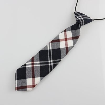 Pre-tied Neckties For Boy Kid Plaid Tie for School Uniform Graduation Boy Neckties For Kid Pre-tied Ties JK Uniform Tie