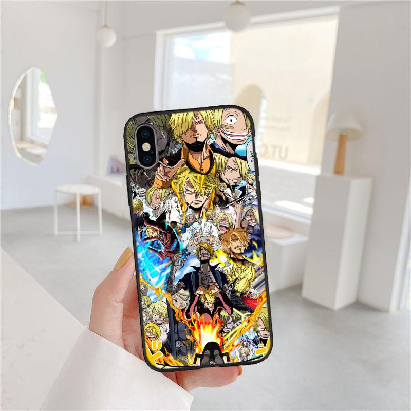 Art One Piece Soft Shell Phone Case for Redmi Note 10 11 12 Pro Max 10S 10C 10T 11A 11S 12S 12C