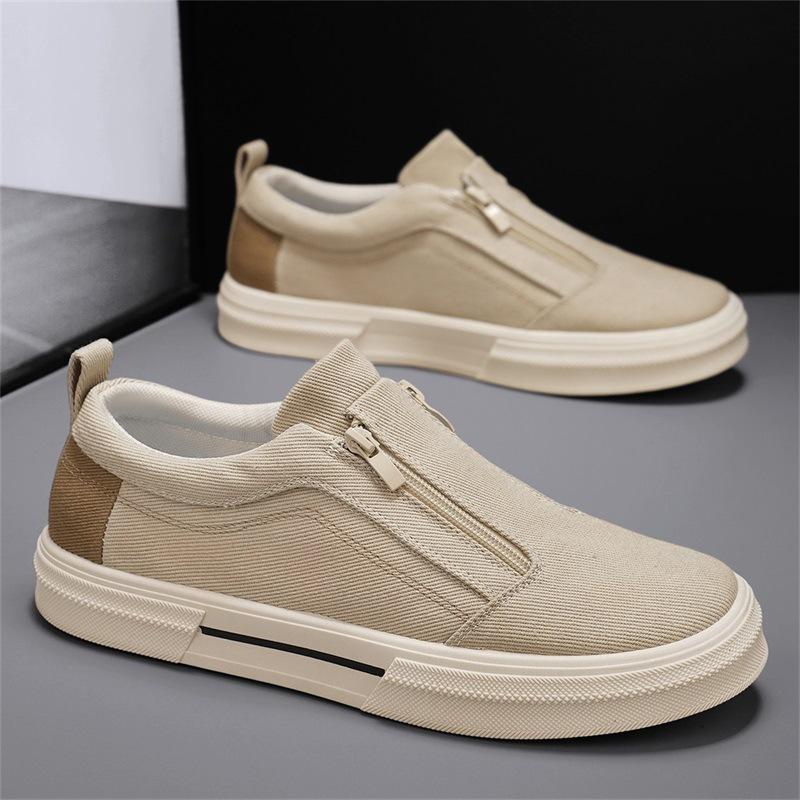 Soft Denim Shoes Student Breathable Casual Street Shoes Fashion Sports Men's Shoes Lazy Canvas Shoes