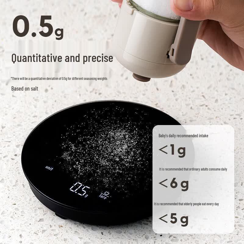 UO SO Nordic Quantitative Glass Salt Dispenser
