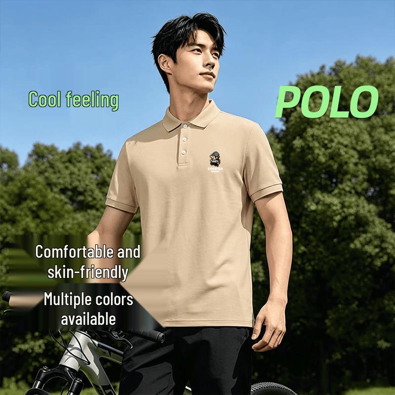 Xuezhongfei Men s Pixel Game Print Cool Polo Shirt XL
