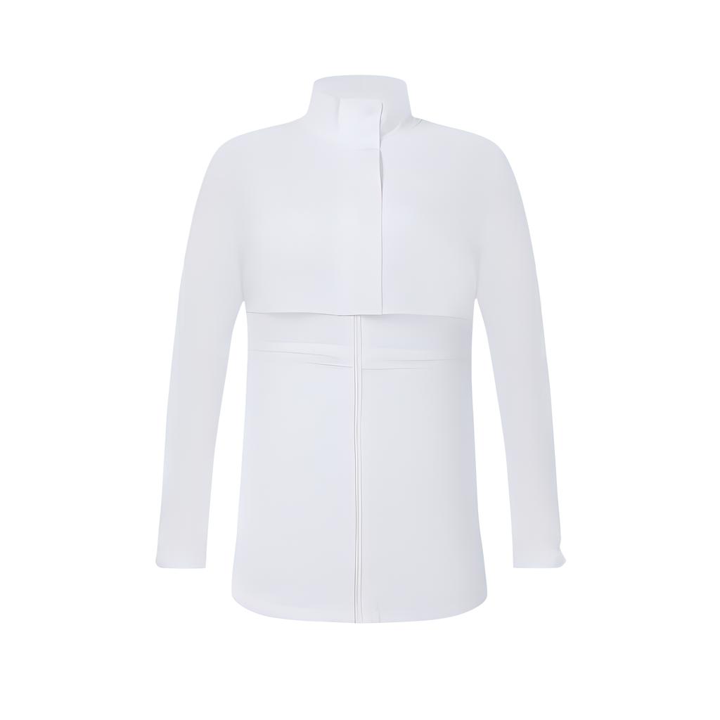 Fila Golf Series Elegant Woven Jacket Women Outerwear Jade-White A11W425706FWT