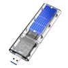 M2 SSD-Gehäuse M.2 auf USB 3.0 Gen 1 5Gbps Hochgeschwindigkeits-SSD-Gehäuse für SATA M.2 NGFF SSD 2242 2260 2280 Kartenadapter