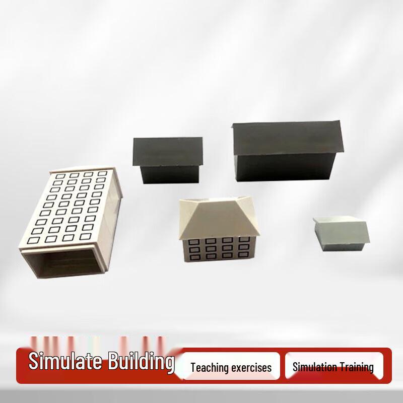 Simulated Building House Model