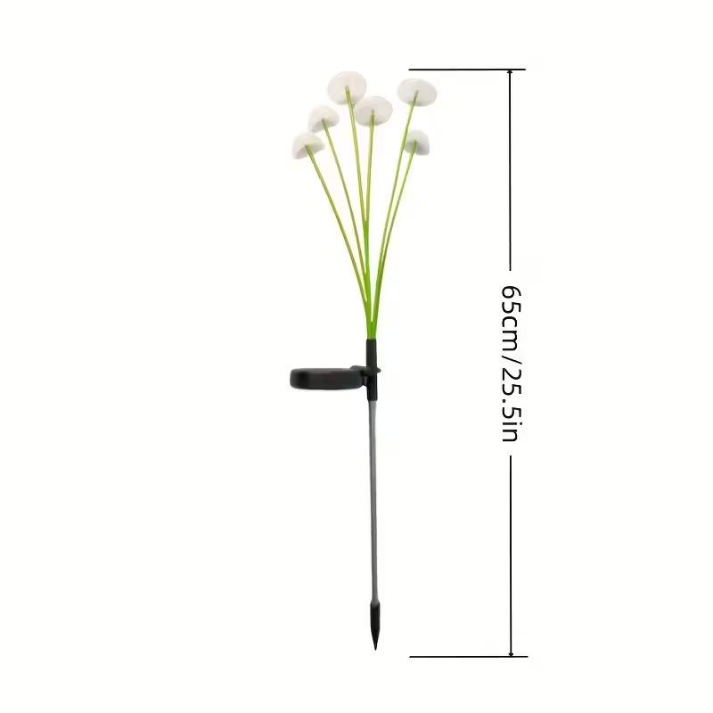 Solar Jellyfish Lights - Silicone Mushroom Lawn & Garden Decor